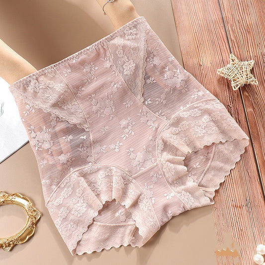 Lace High-Waist Antibacterial Gynecological Panties