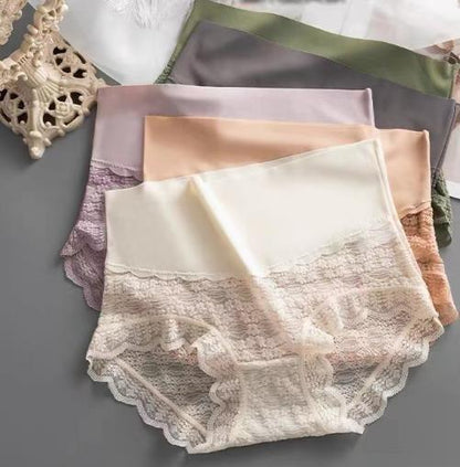 Lace Breathable Silk Gynecological Panties