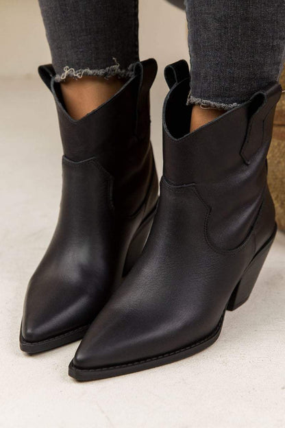 Fall and winter temperament long Vegas boots