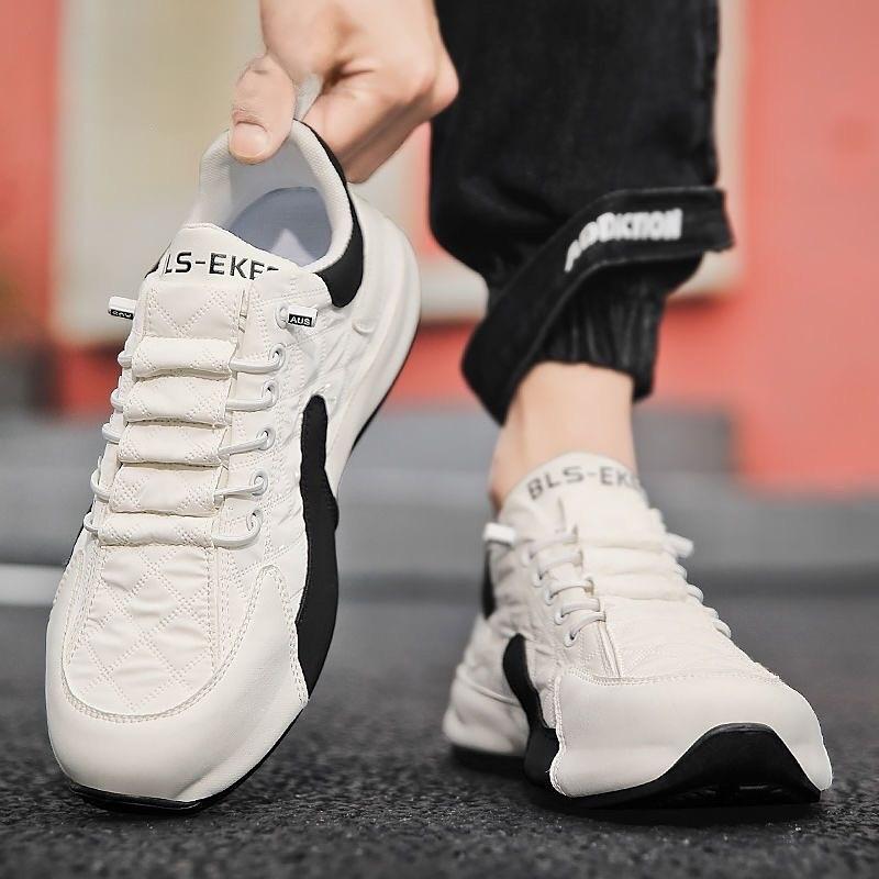 Ice silk cloth thick bottom shoes fashion outdoor sports pops shoes