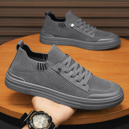 Trendy breathable mesh lightweight summer men's shoes