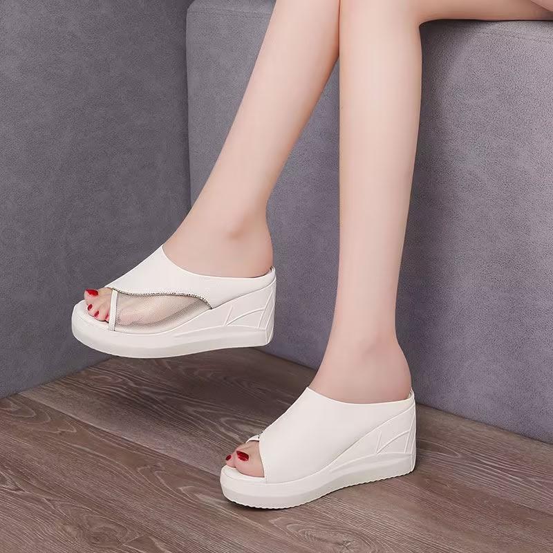 Platform Leather Sandals