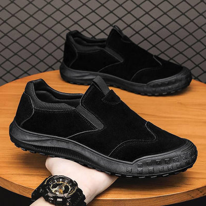 Trendy men's casual slip-on soft sole wear-resistant anti-slip shoes