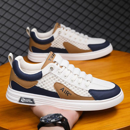 Trendy breathable mesh casual sneakers