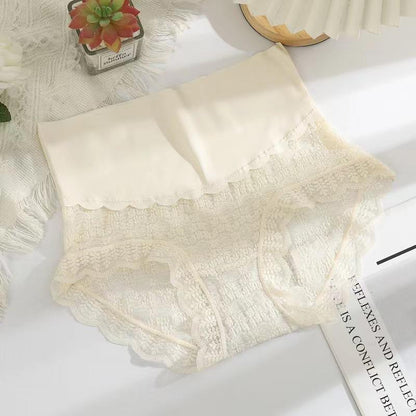 Lace Breathable Silk Gynecological Panties