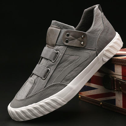 Breathable canvas soft-soled men's shoes