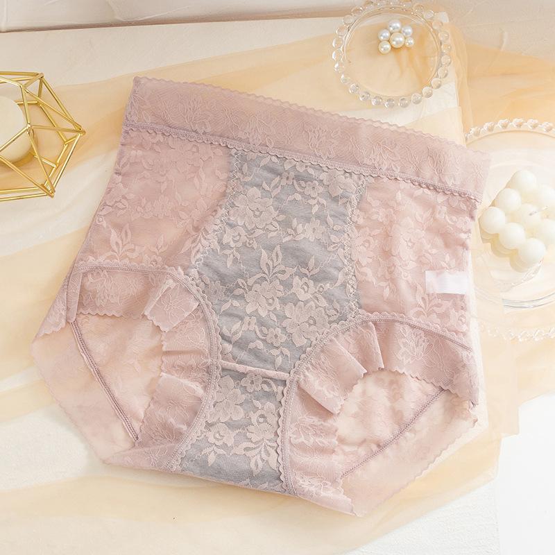 High Waist Sexy Lace Ladies Underwear