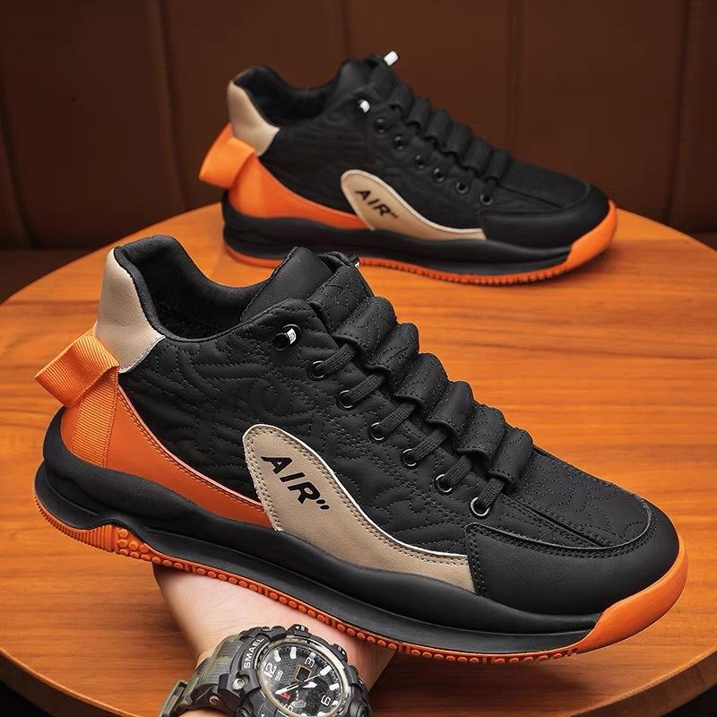 Stylish platform soles men's versatile sneakers