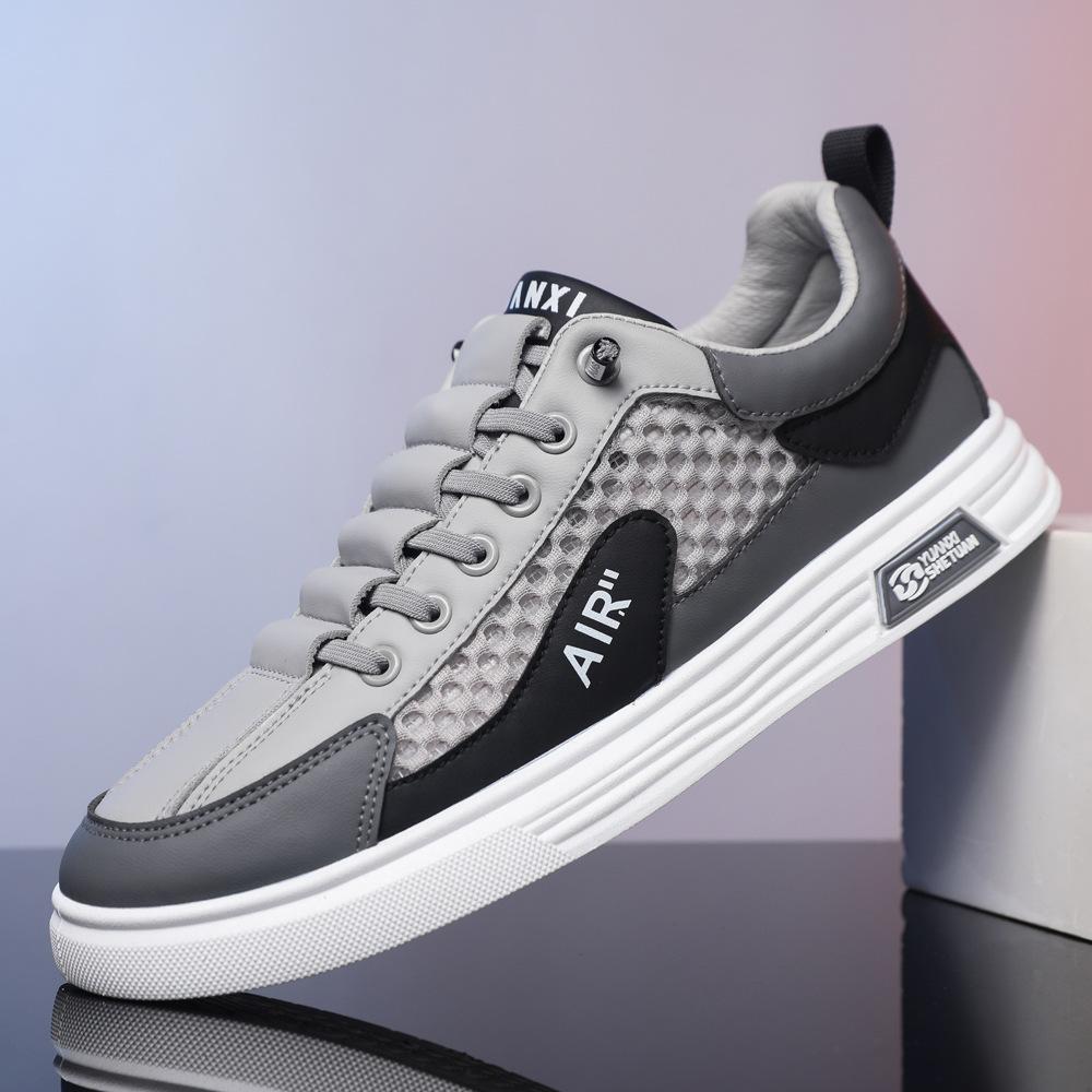 Trendy breathable mesh casual sneakers