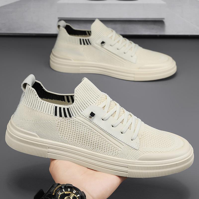 Trendy breathable mesh lightweight summer men's shoes