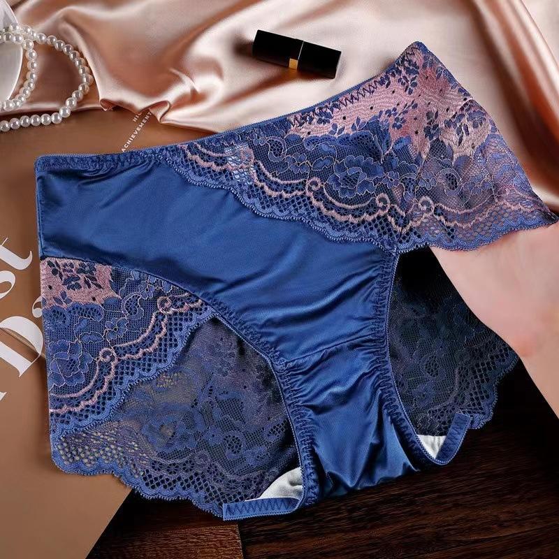 Antibacterial Satin Lace Gynecological Panties