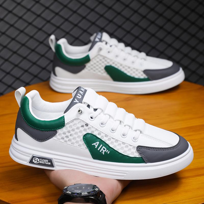 Trendy breathable mesh casual sneakers