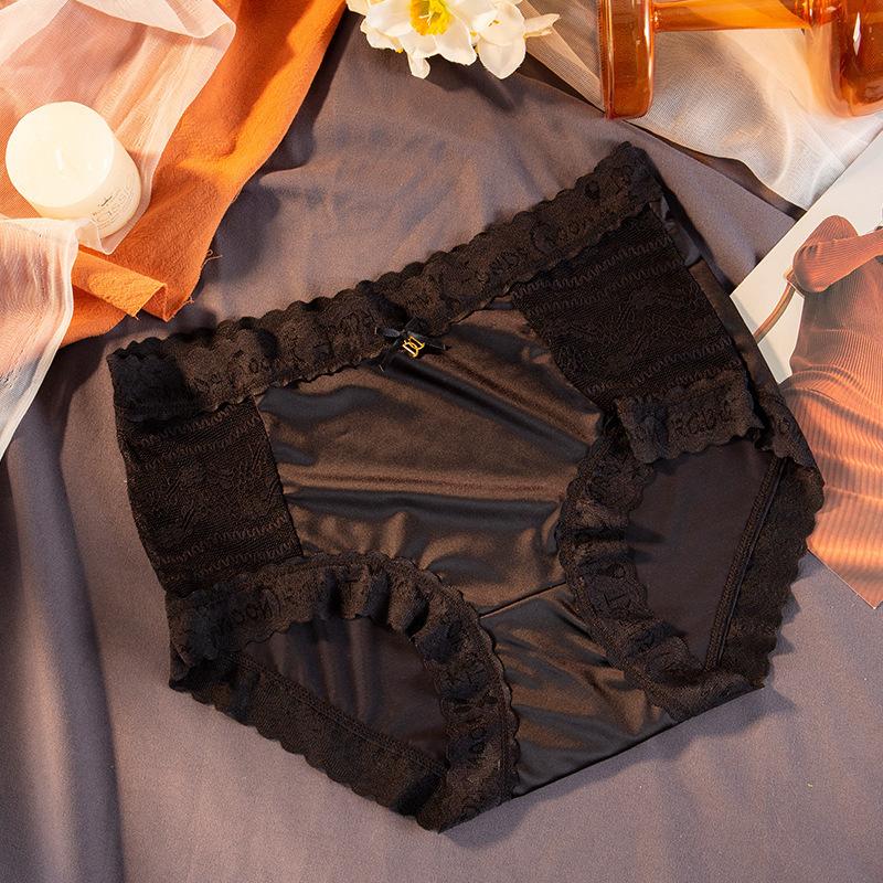 Hip Lift Lace Breathable Satin Gynecological Panties