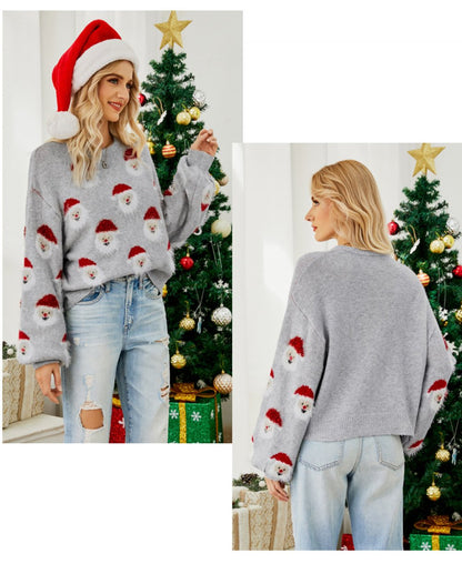 ❄️🎄Xmas Santa Claus Pullover Sweater<🎄Christmas discount🎄>🎄❄️