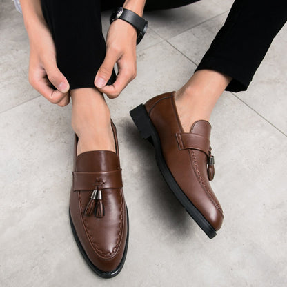 Casual Simple Tassel Loafers