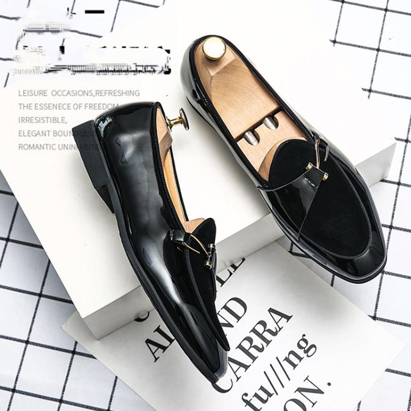 Personalized trend small leather shoes