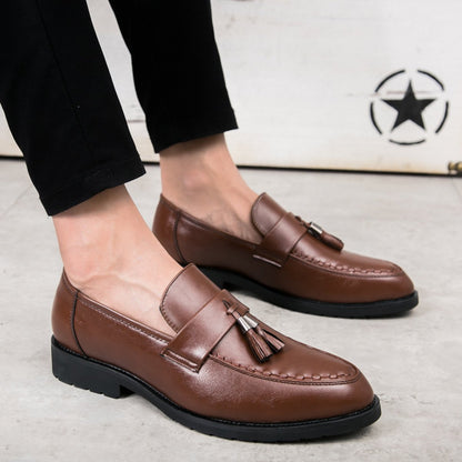 Casual Simple Tassel Loafers