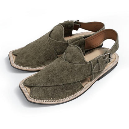 Signature Suede Peshawari Sandals