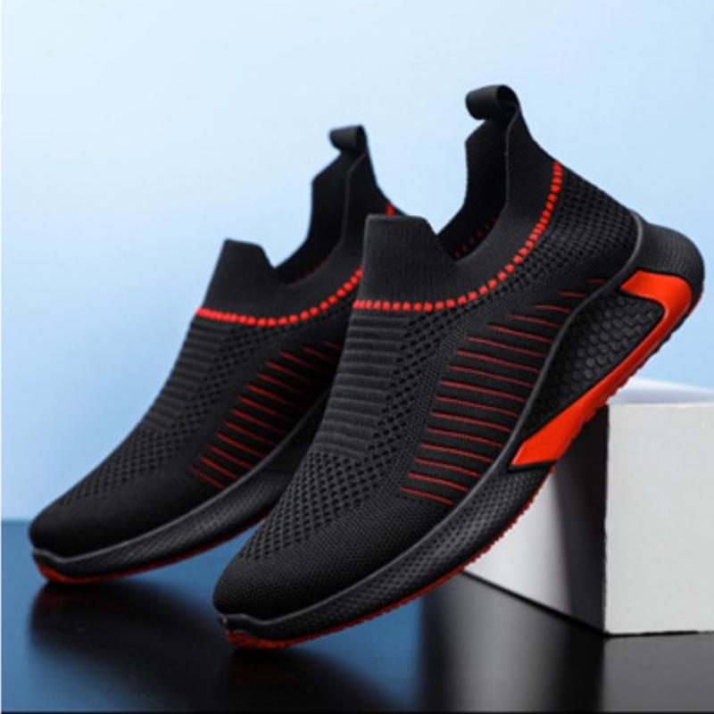 New summer trend casual fashion sports men's breathable running shoes