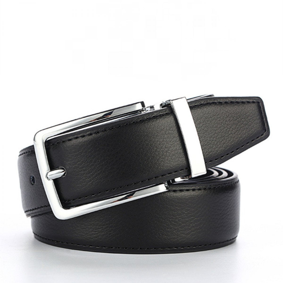 Business Pin Buckle Textured Belt