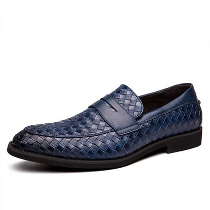 Casual Business Woven Loafers