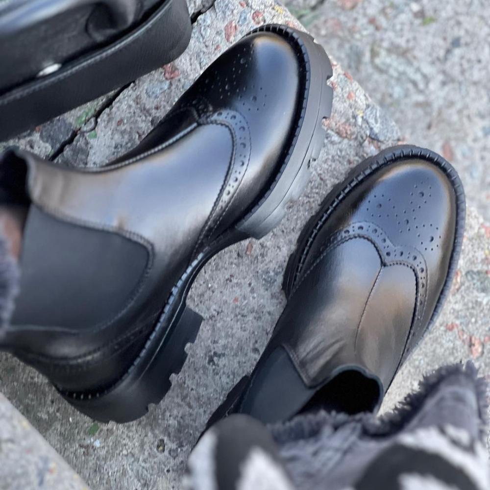 Vintage Delicate Sculpted Patchwork Chelsea Boots