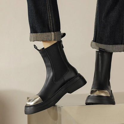 Design Trend Steel Toe Chelsea Boots