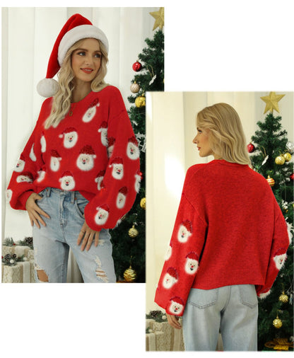 ❄️🎄Xmas Santa Claus Pullover Sweater<🎄Christmas discount🎄>🎄❄️