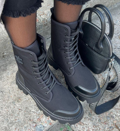 Runway Triumph Martin Boots