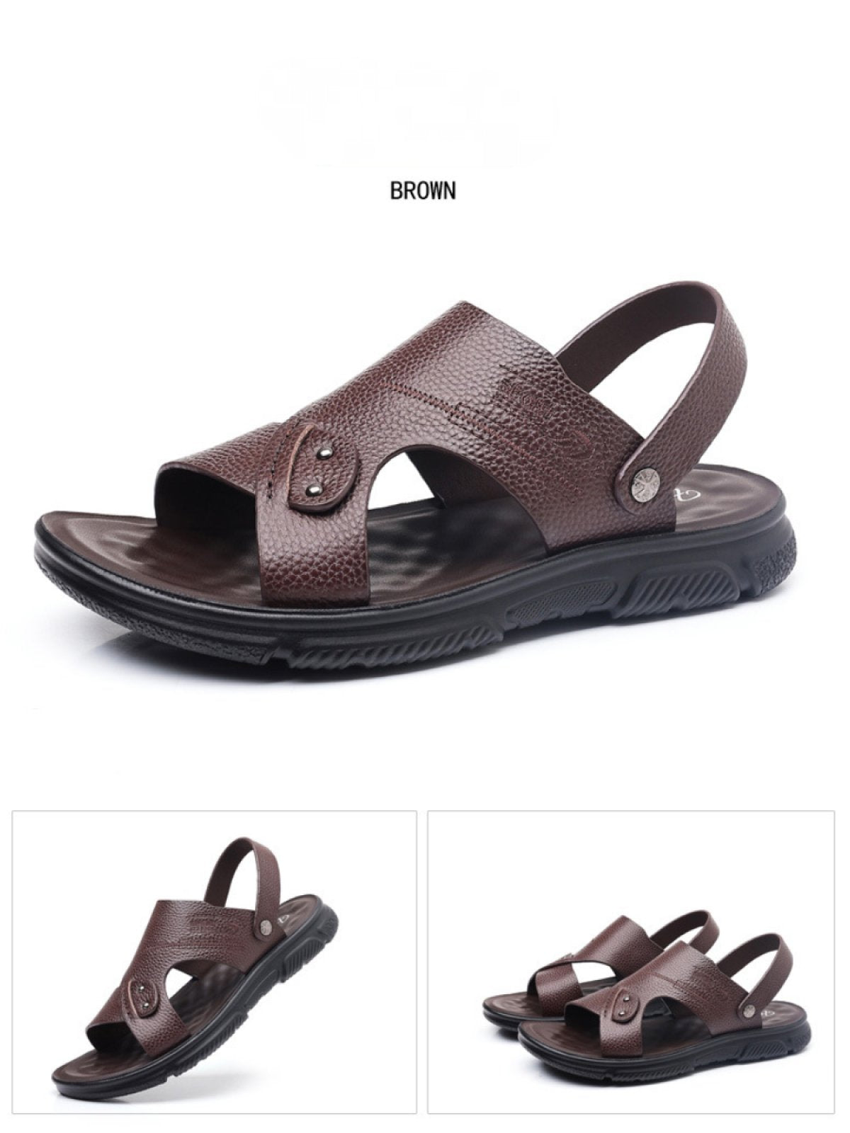 Non-slip thick bottom beach sandals