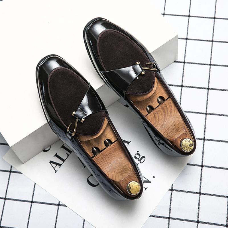 Personalized trend small leather shoes