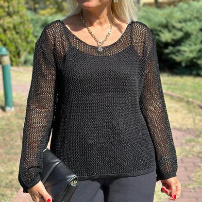 Mesh Skeleton Knit