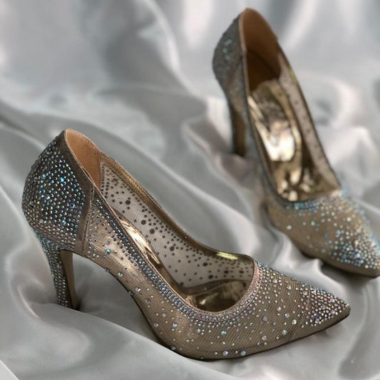 Full Diamonds Micro High Heels