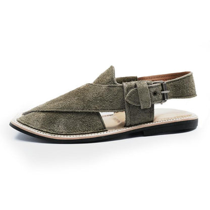 Signature Suede Peshawari Sandals