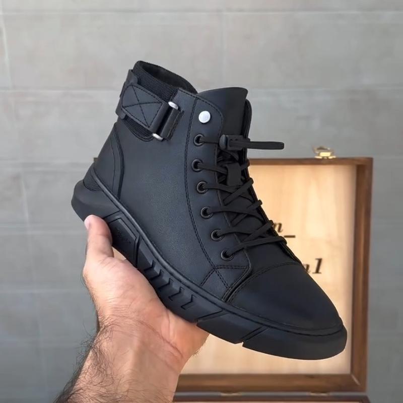 Casual Lace-Up Snapback Martin Boots