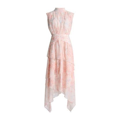 Pink sleeveless dress